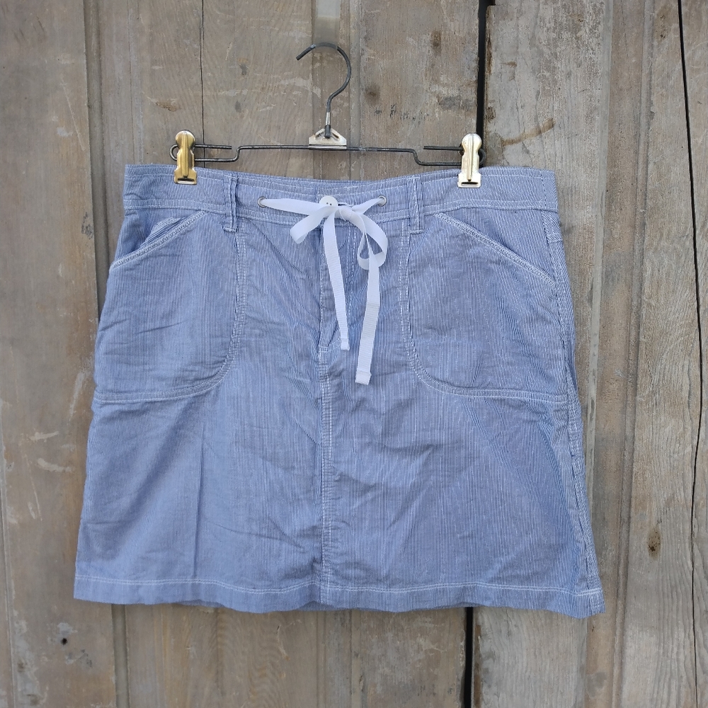 Retro Striped Skort